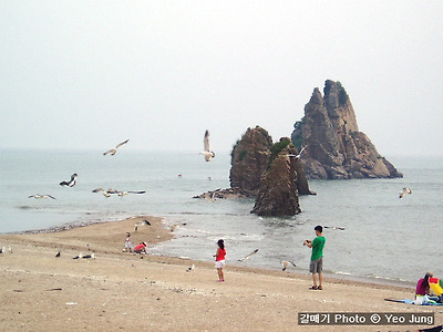 바닷길이 열리는 제부도