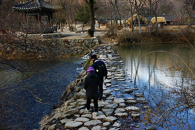 초겨울의 용인 민속촌