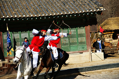 초겨울의 용인 민속촌