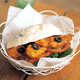 커리치킨샌드위치