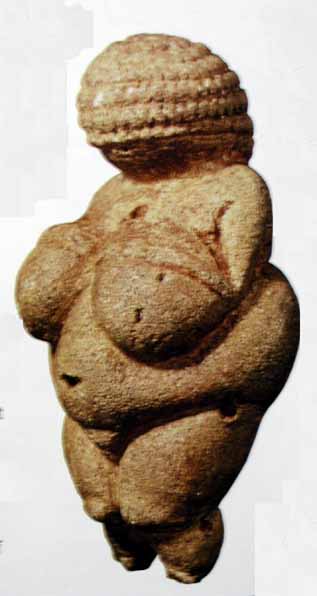 빌렌도르프의 비너스, 20000BC, 석회암