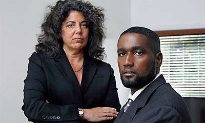 Albert Florence, with attorney Susan Chana Lask, in 2011
