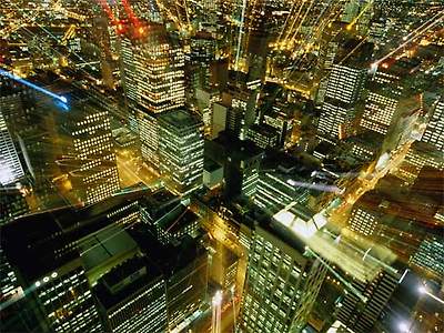  Night view of city of Melbourne, Australia's cultural capital
