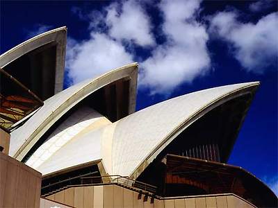  The fins and scales of Sydney Opera House
