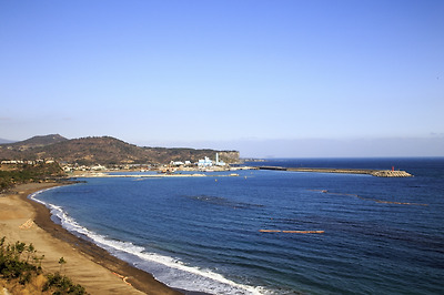 산방산,용머리해안 지질트레일 C코스에 속하는 황우치해변