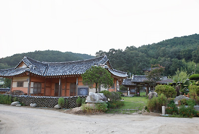 사우당종택 전경