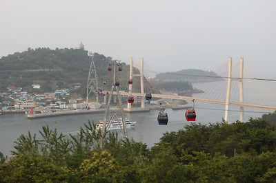 여수해상케이블카와 거북선대교