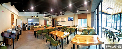 무주리조텔의 조식당