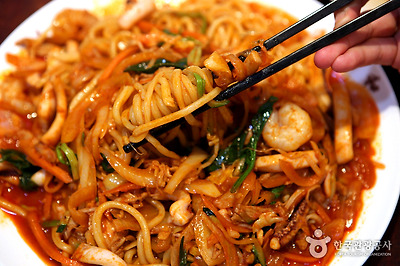 대구 10미 중 하나인 야끼우동