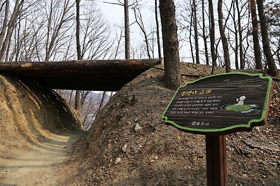 댕이길은 심항산을 둘레를 한 바퀴 돌면서 충주호를 감상하는 호젓한 숲길