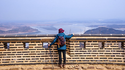 염하강의 장쾌한 파노라마 조망