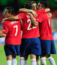 Alexis, Sanchez, Paredes, Carmona, Isla, Chile (Getty Images)