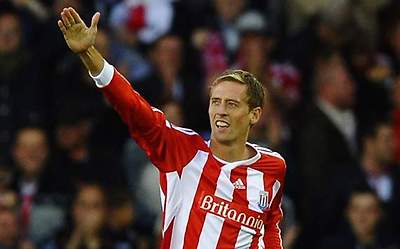 EPL,Peter Crouch,Stoke City v Manchester United