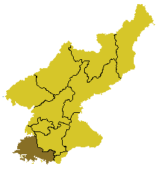 황해남도 지도