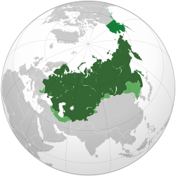 러시아 제국의 위치