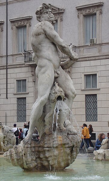 Image:Fontana del Moro central statue.jpg