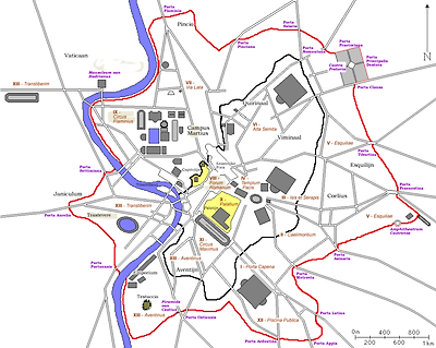 File:Plan Rome- Aureliaanse Muur.png