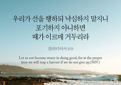 갈라디아서 6장 9절
