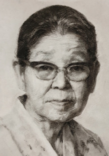 그림9. 여성독립운동가, 치과의사 매지(梅智) 최금봉(1896-1983), drawn by D.D.S. 정지영 