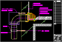 KCD-2360 수직형 루프드레인(ROOF DRAIN)강관용 방수층고정기능, 나사식 배관연결형 설치 상세도