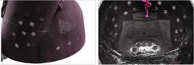 익선관 안의 모습