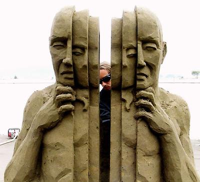 World Championships of Sand Sculpting Inner Self - Crack open your outer shell