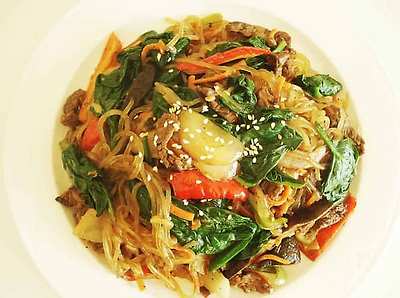 japchae-in-a-plate