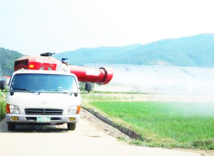 광역 방제기 활용 방제