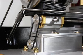 A Variable Speed Gear motor Hidden in the Riser Drives the Lead Screw