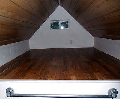 austin tiny house sleeping loft   Two Tiny House Construction Mistakes You Can Avoid