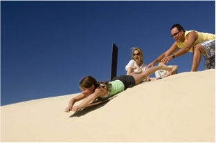 moreton island-sand