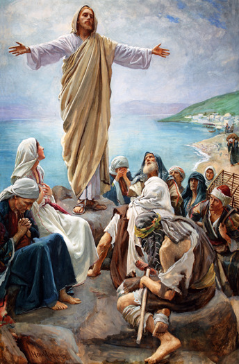 Come Unto Me by Harold Copping