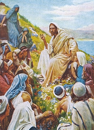 The Sermon On The Mount by Harold Copping
