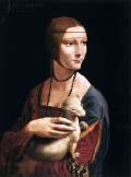 Portrait of Cecilia Gallerani (Lady with an Ermine)1483-90Oil on wood, 55 x 40 cmCzartoryski Museum, Cracow