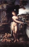 Leda1508-15Oil on panel, 130 x 77,5 cmGalleria degli Uffizi, Florence