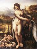 Leda and the Swan1505-10Oil on panel, 69,5 x 73,7 cmWilton House, Salisbury