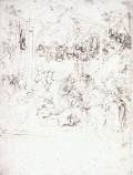 Design for the Adoration of the Magi1478-81Pen and ink over silverpoint on paper, 285 x 215 mmMus&eacute;e du Louvre, Paris