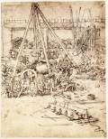 Cannon foundry1487Pen and ink on paperRoyal Library, Windsor