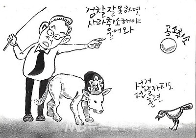 안기태 만평