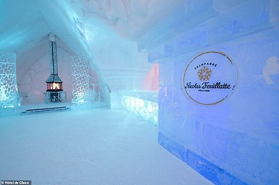 Hôtel de Glace says it offers 'cultural, historical, geographic and technological diversity while featuring internationally recognised artists'