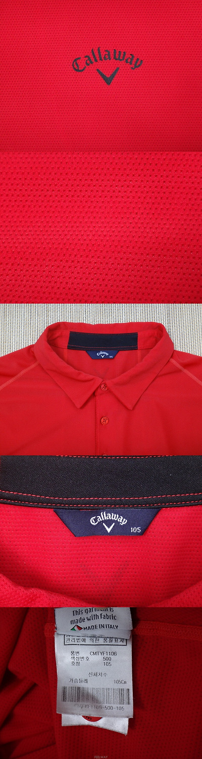 | Other Brand | 골프 남성골프의류 (XL) 캘러웨이 골프 매쉬원단 카라 긴팔 티셔츠 3