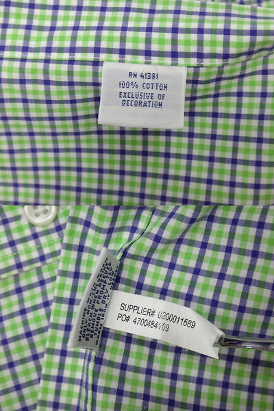 Ralph Lauren 남성의류 셔츠 (XL) 폴로랄프로렌 남성 체크 긴팔 면 셔츠 4