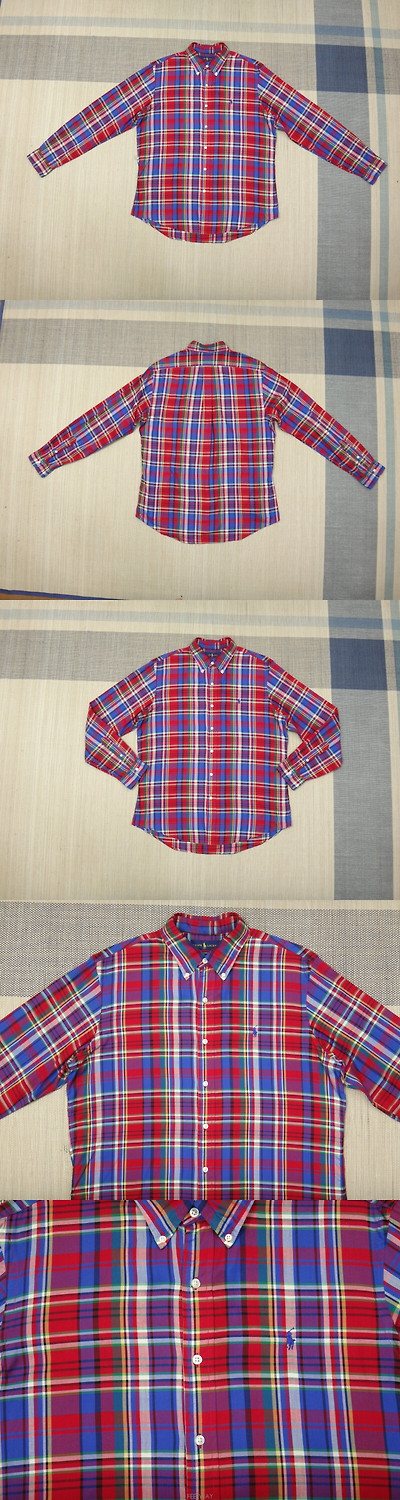 Ralph Lauren 남성의류 셔츠 (XL) 폴로랄프로렌 캐주얼 체크 긴팔 면셔츠 2
