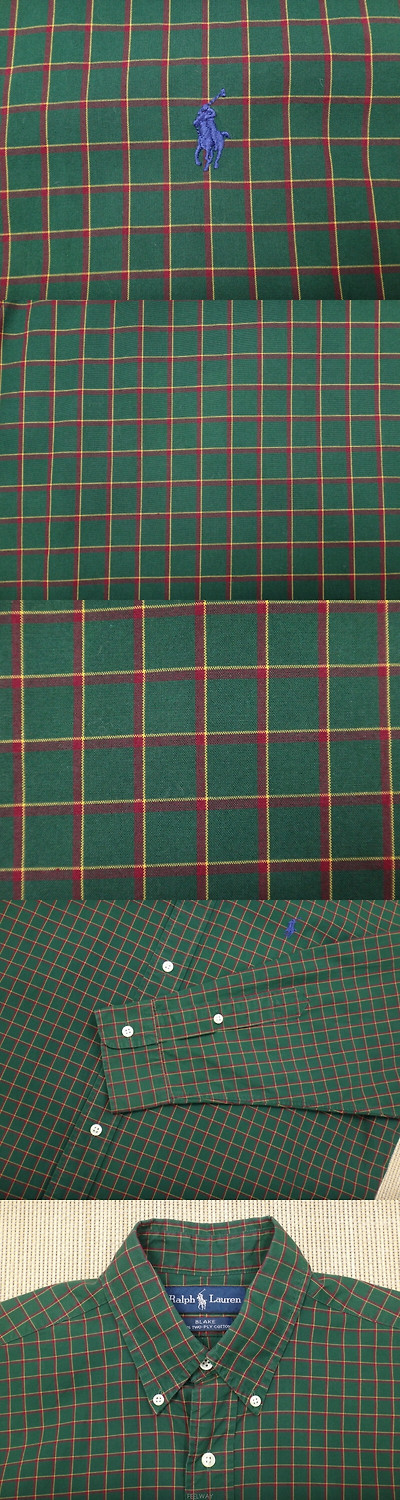 Ralph Lauren 남성의류 셔츠 (XL) 폴로랄프로렌 남성 체크패턴 긴팔 면 셔츠 3