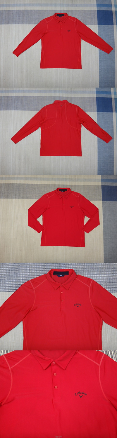 | Other Brand | 골프 남성골프의류 (XL) 캘러웨이 골프 매쉬원단 카라 긴팔 티셔츠 2