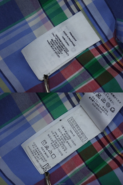 Ralph Lauren 남성의류 셔츠 (XL) 폴로랄프로렌 남성 빅체크 긴팔 면 셔츠 4