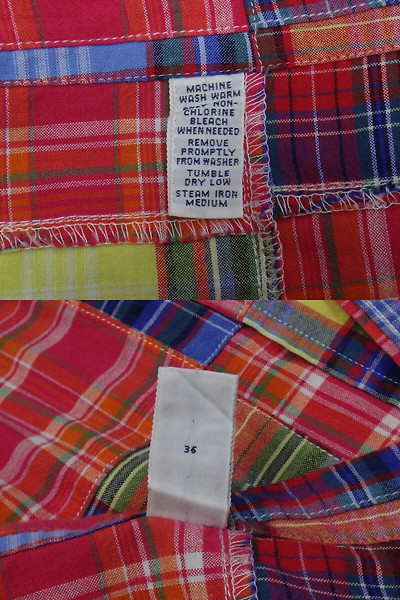 Ralph Lauren 남성의류 셔츠 (XL) 폴로랄프로렌 남성 패치워크 긴팔 면 셔츠 4