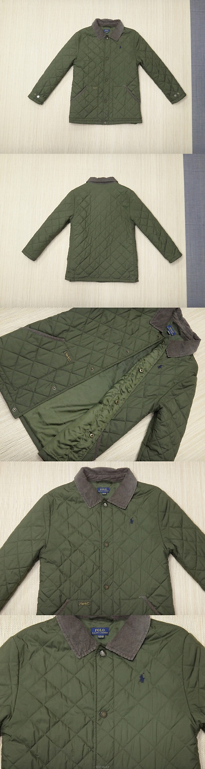 Ralph Lauren 남성의류 자켓 (90size/88size) 폴로랄프로렌 카키색 퀄팅 패딩 자켓 2