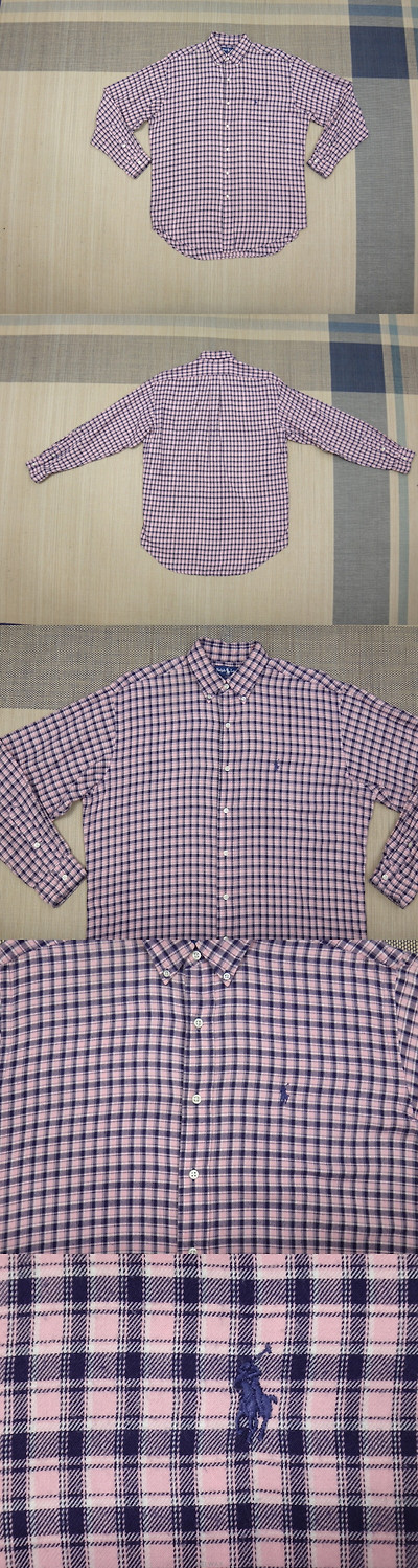 Ralph Lauren 남성의류 셔츠 (XL) 폴로랄프로렌 남성 체크패턴 긴팔 면 셔츠 2
