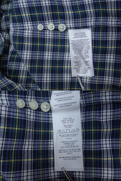 Ralph Lauren 남성의류 셔츠 (XL) 폴로랄프로렌 옥스포드 체크 긴팔 면셔츠 4